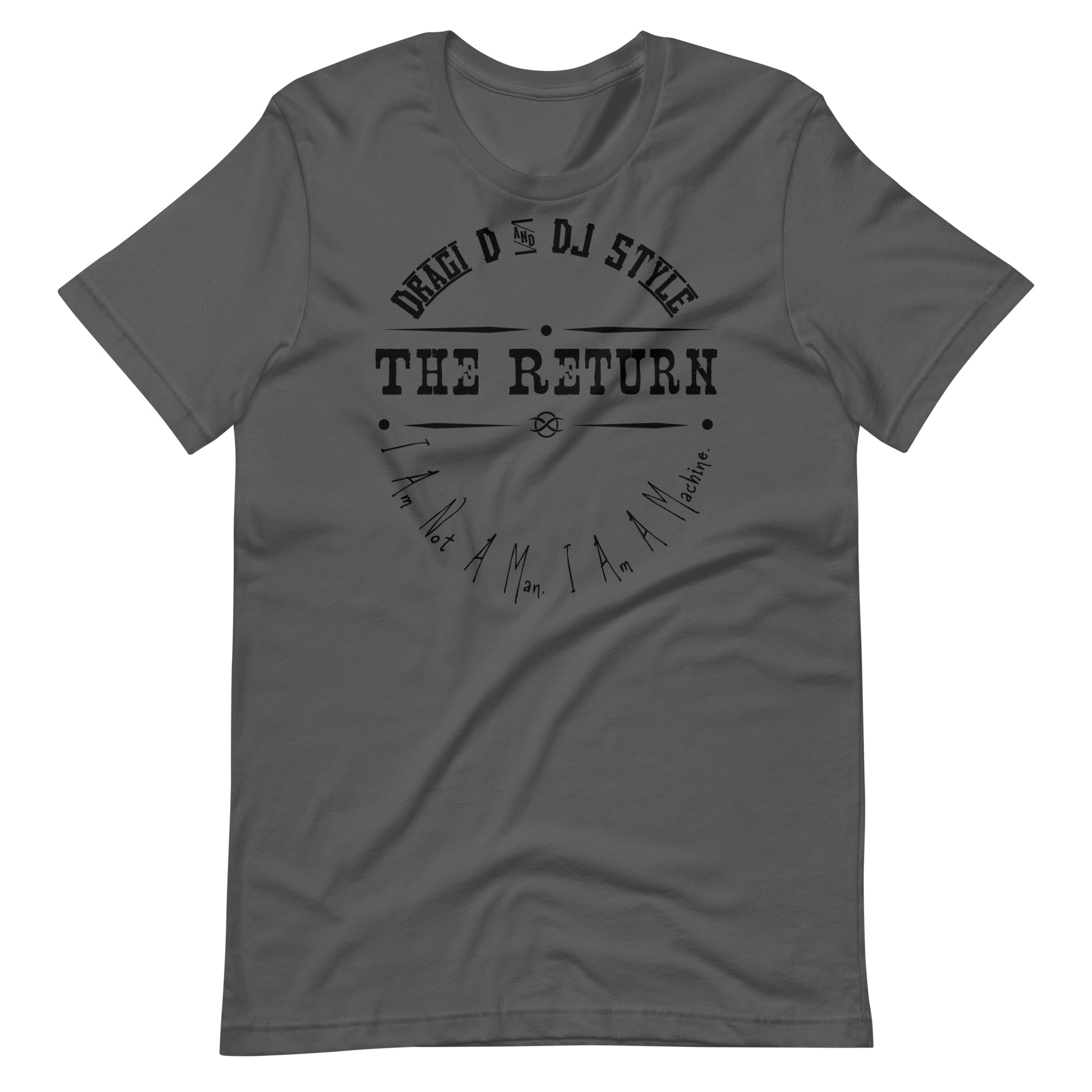 T-Shirt: DD&DJS The Return Quote Text design and logo Unisex tee - Image 8