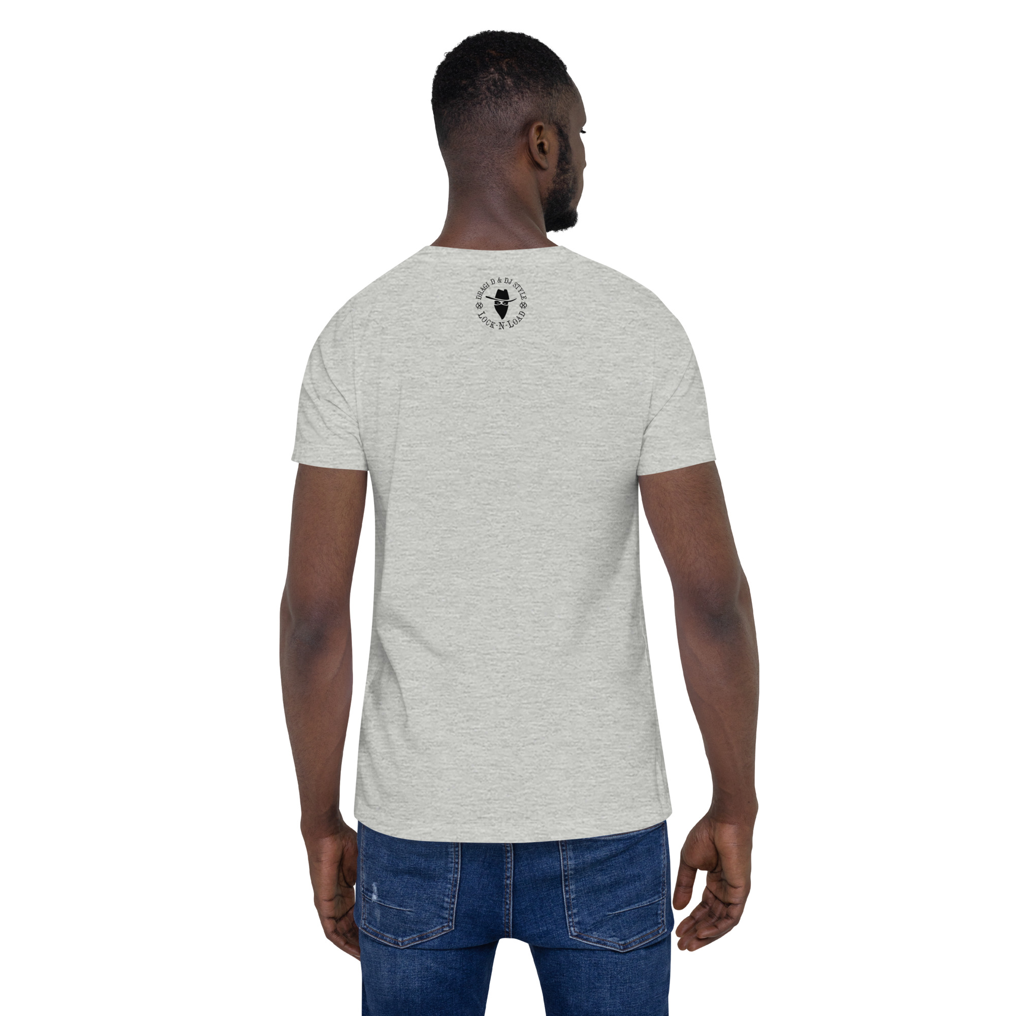 T-Shirt: DD&DJS The Flying Samuri So High Black Text Unisex Tee - Image 30