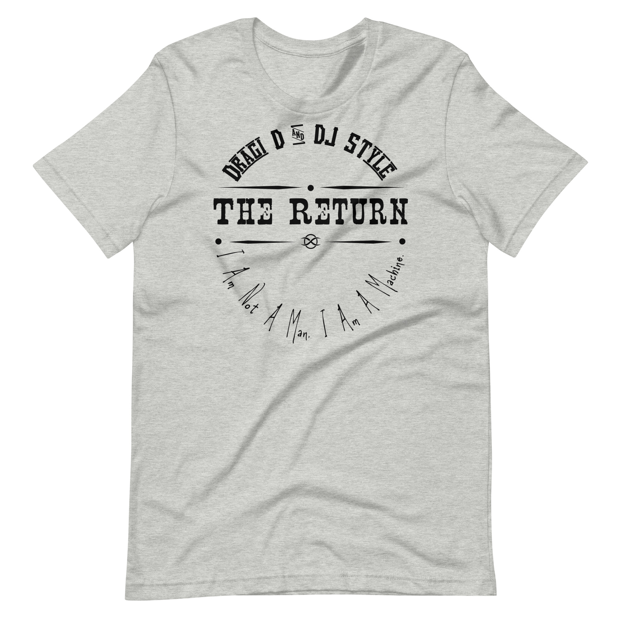 T-Shirt: DD&DJS The Return Quote Text design and logo Unisex tee - Image 12