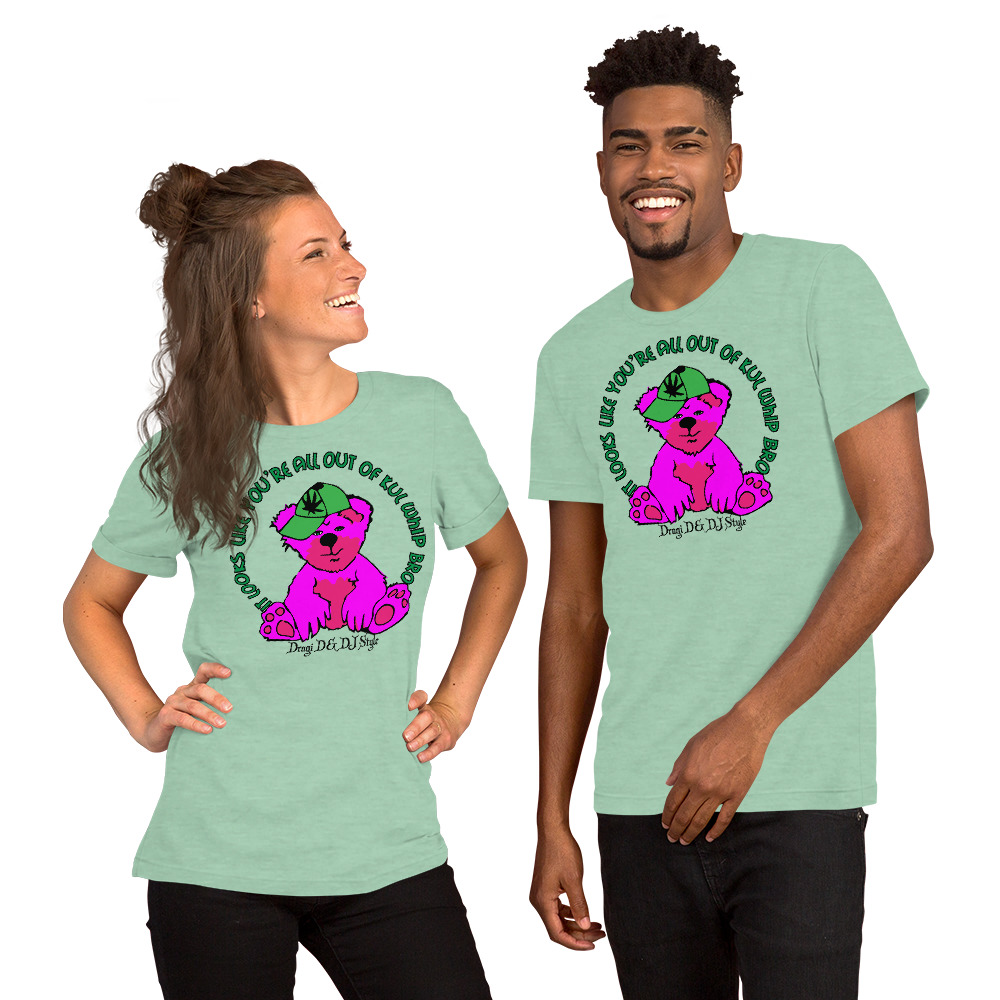 T-Shirt: DD&DJS The Iconic Pink T3DDI design & logo Unisex tee - Image 5