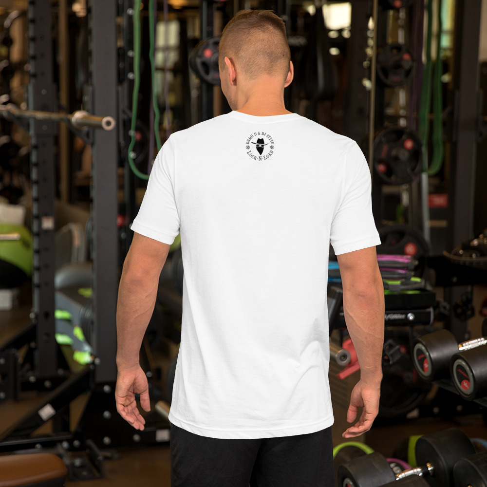 T-Shirt: DD&DJS Silhouette BLACK design & logo Unisex t-shirt - Image 14