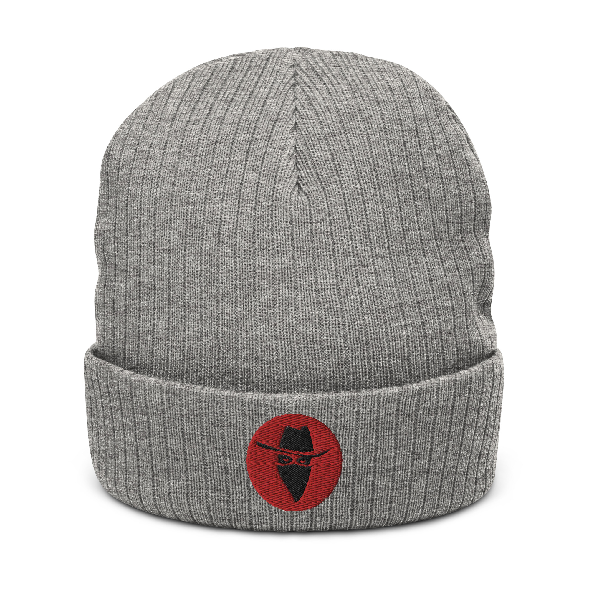 Wearable: Dragi D & DJ Style The Anti-hero/Bandit Lock-N-Load Ribbed Knit Embroidered Beanie - Image 3