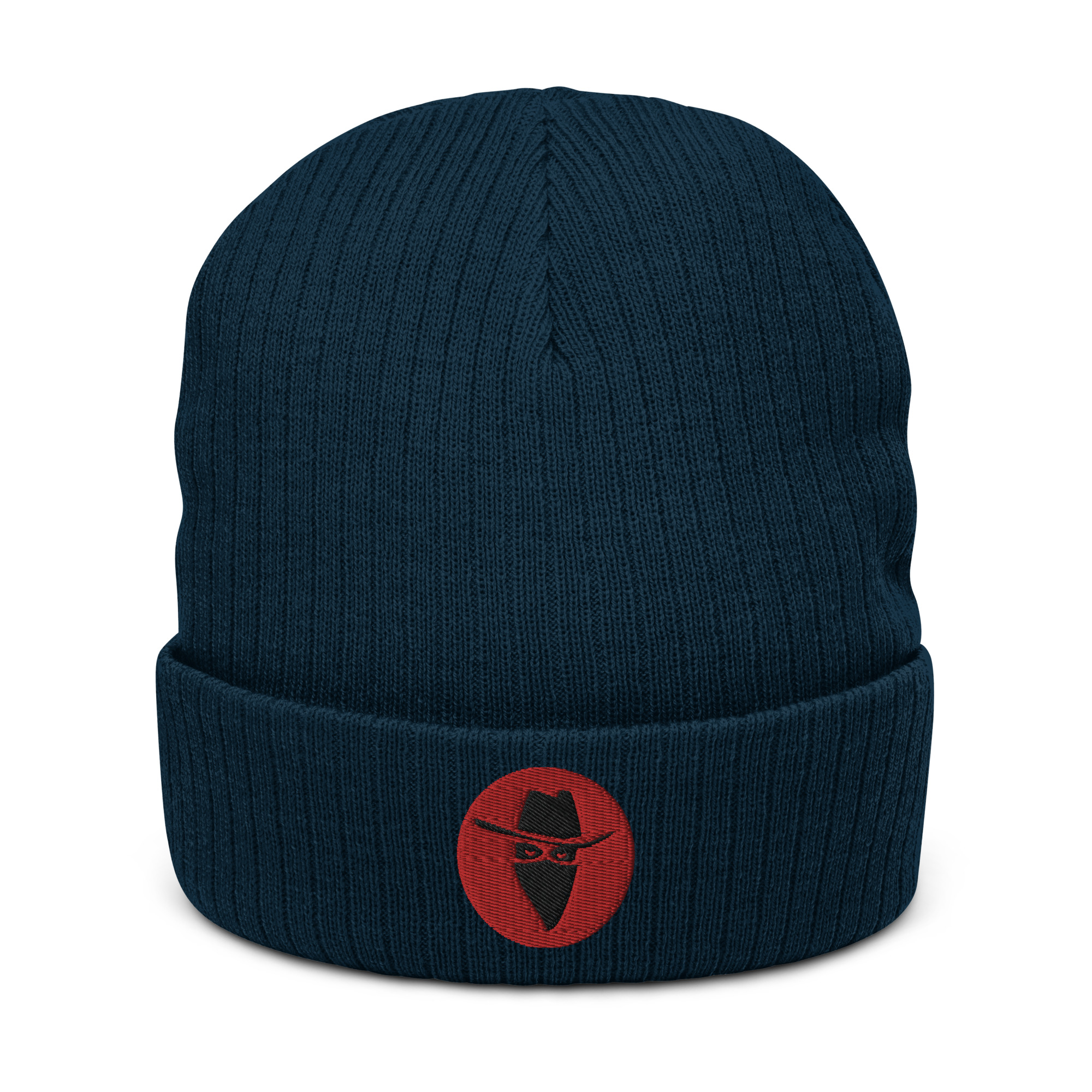 Wearable: Dragi D & DJ Style The Anti-hero/Bandit Lock-N-Load Ribbed Knit Embroidered Beanie - Image 2
